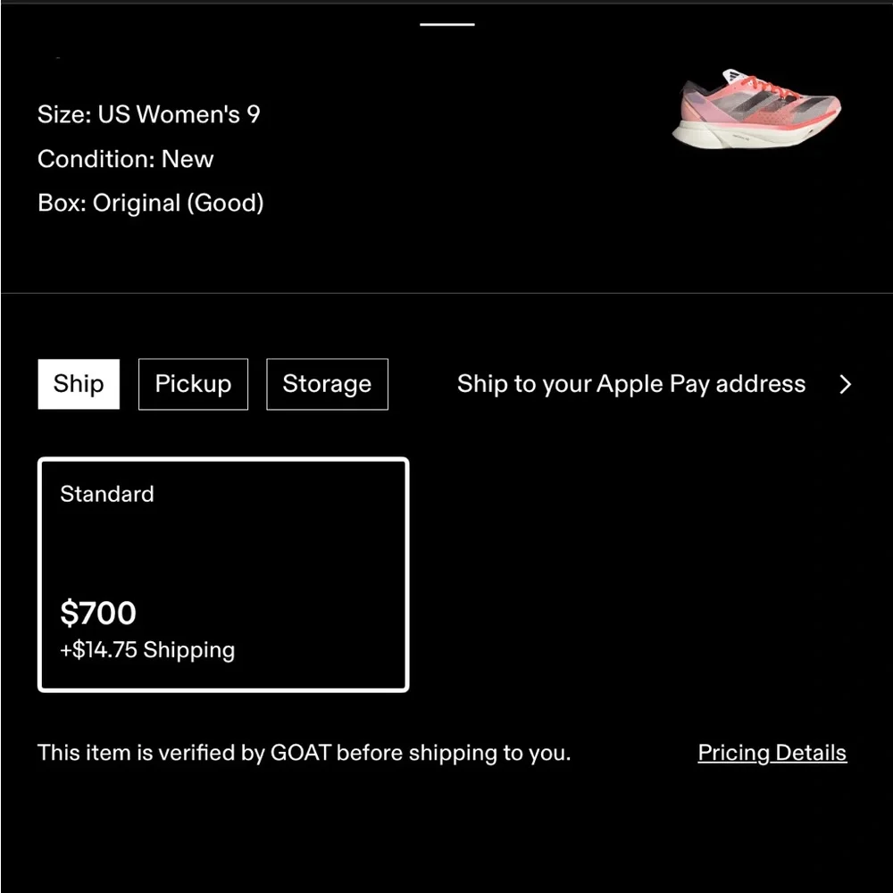 adidas Pink and Black Athletic Shoes - Picture 14 of 16